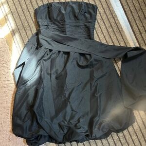 BCBGMaxAzria Strapless Black Dress